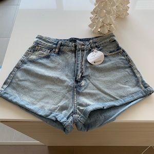 High waisted shorts
